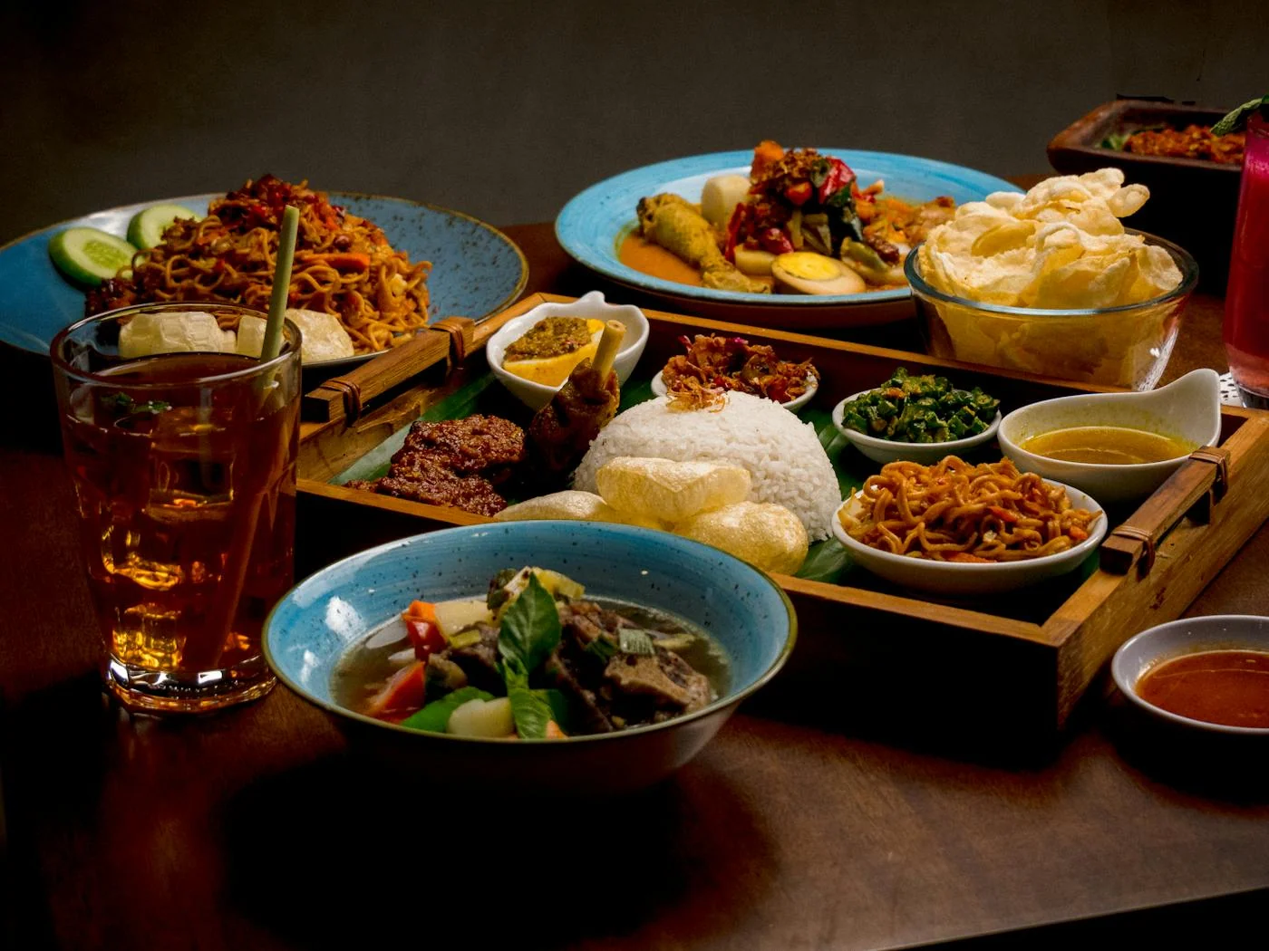 Festive Padang plate